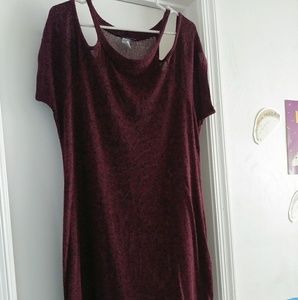 Almost sheer date night dress
